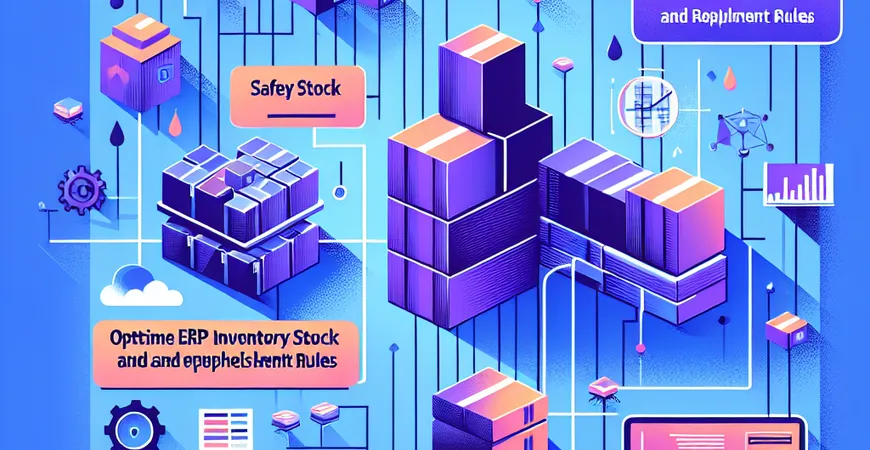  库存短缺总断供？ERP库存系统如何优化安全库存与补货规则  